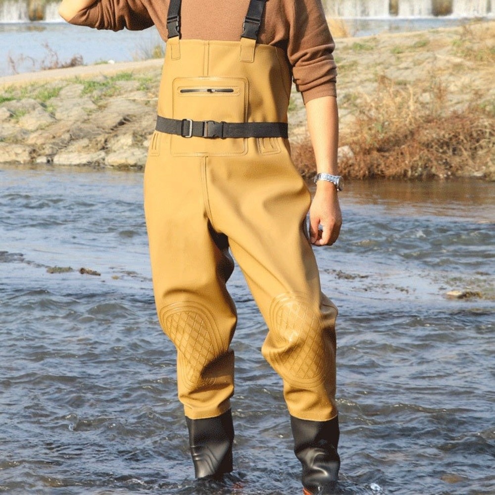 Durable PVC Fishing Suit Water - Fishing Pants Waterproof review and price