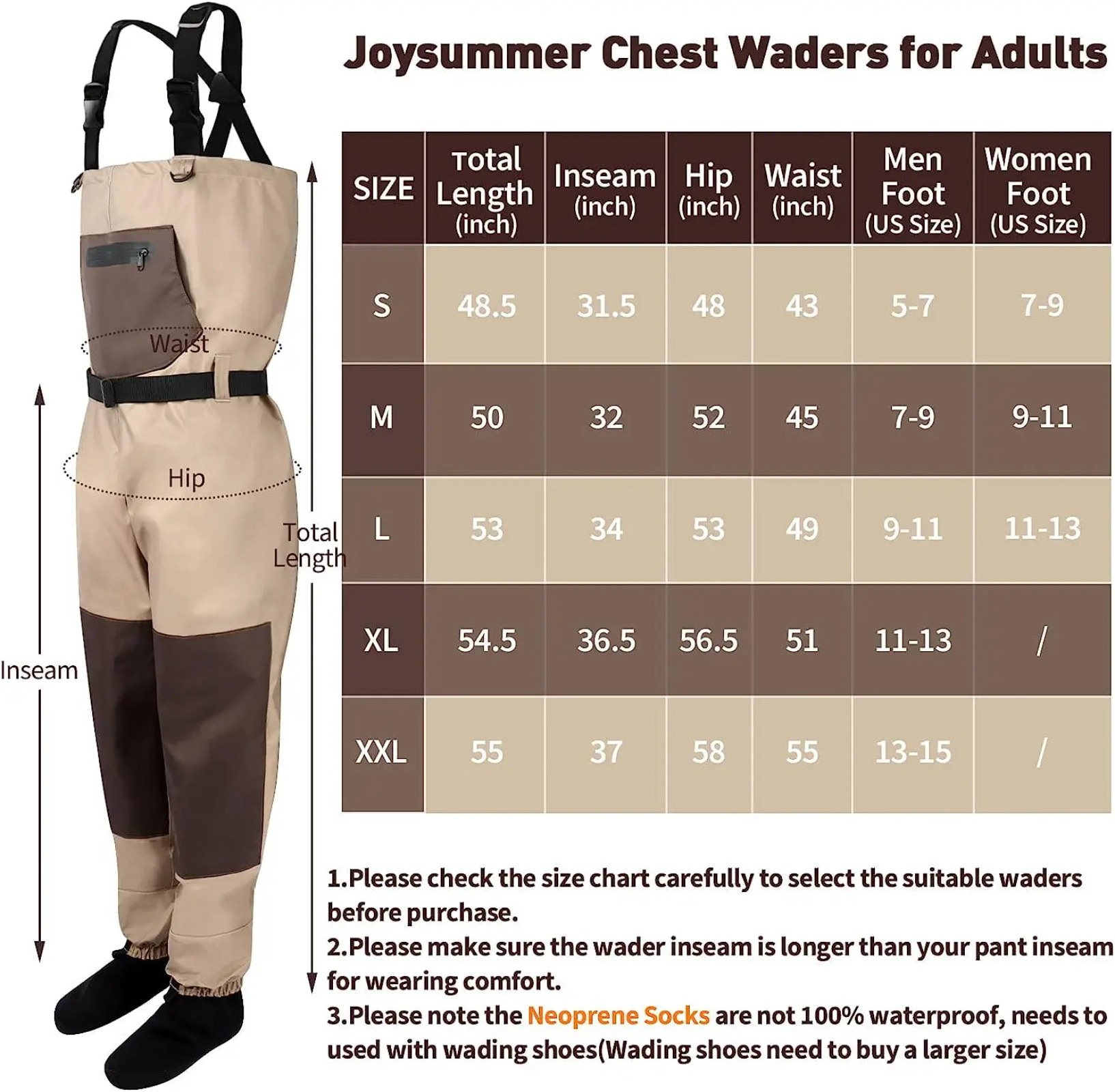Goture Men Women Breathable Ch - Fishing Waders review and price