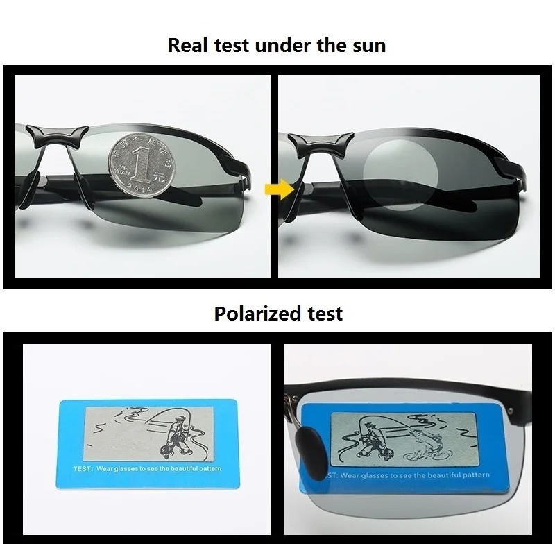 Men Photochromic Polarized Sun - Fishing Sunglasses Polarized review and price